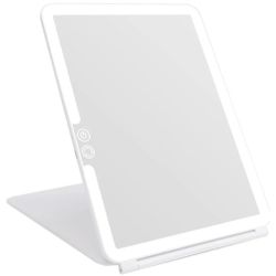 Folding LED Makeup/Vanity Mirrow 3 Light Colors