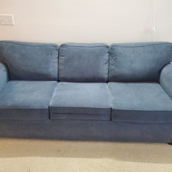 Living Spaces soft cushion sofa