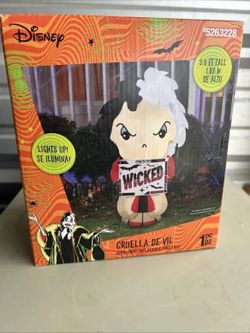 Cruella De Vil Villains Halloween Airblown Inflatable