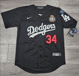 LOS ANGELES DODGERS STITCHED BASEBALL JERSEY