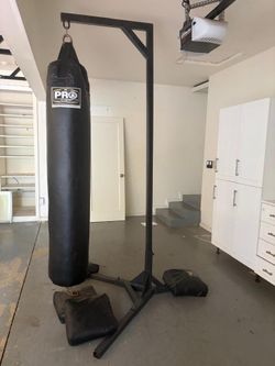 PRO Boxing punching bag with stand