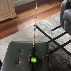 6 ft. 6 inch Berkeley Bigwater Rod,and Berkeley Level Line Reel. 