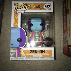 Funko pop dragon ball zen oh brand new
