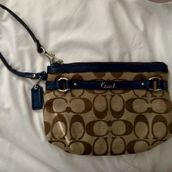 Large Coach Wristlet