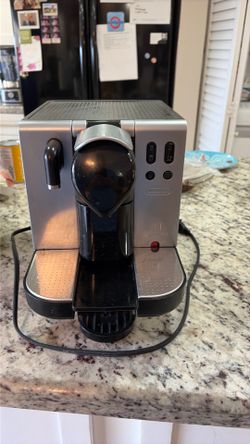 Nespresso coffee machine and pods