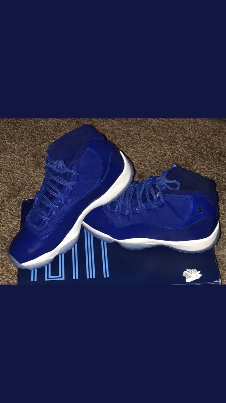 Royal Blue Jordan 11s SIZE 8.5 ASK FOR OTHER SIZES NOW