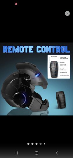 Brand New Iron Man Mask Mk5 Black