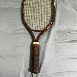 Vintage tennis racquet