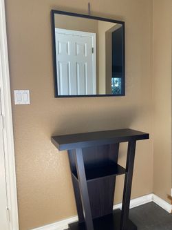 Console Table With Mirror