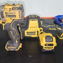 Dewalt 12v - Drill, Sawzall, 5amp Battery
