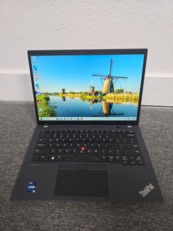 Top Of the Line Lenovo ThinkPad Business Class Laptop Touchscreen Intel 12th Gen 32GB Ram 256GB SSD WiFi 6E Camera Thunderbolt HDMI USB C Windows 11 P