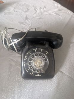 Vintage rotary phone