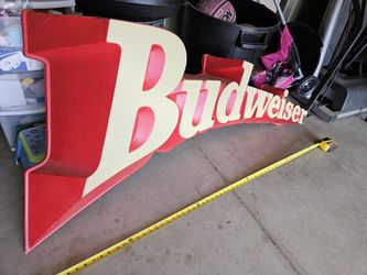 Budweiser Sign 4 SALE