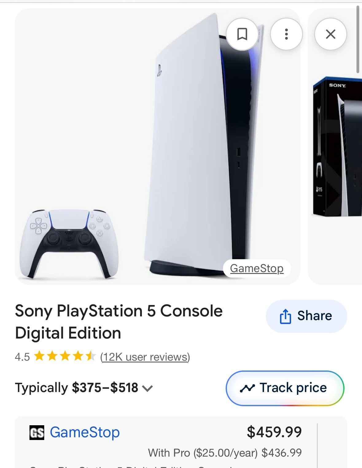 brand new never used PS5