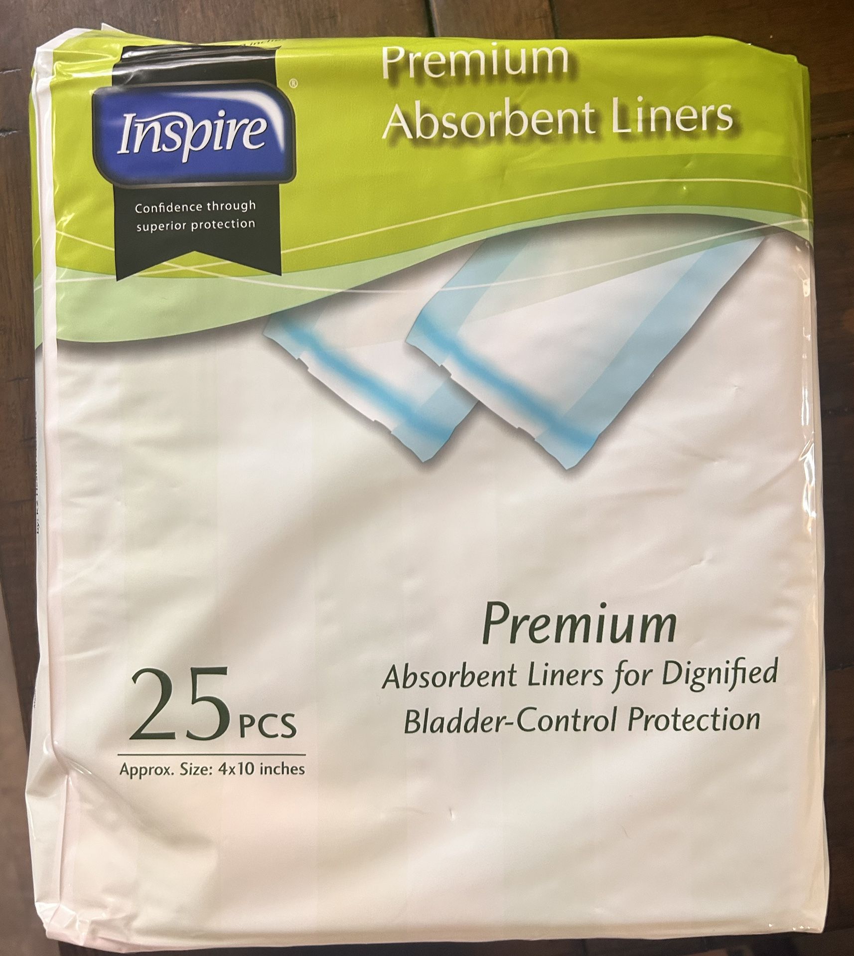 25PCS 4x10 Floor/bed Pads