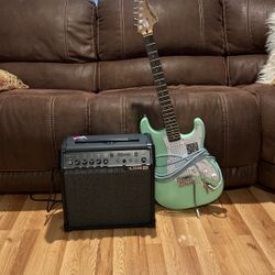 guitar + amp