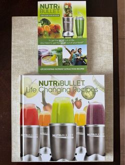 Nutribullet Life Changing Recipes Book Magic Bullet Blender Cookbook Smoothies
