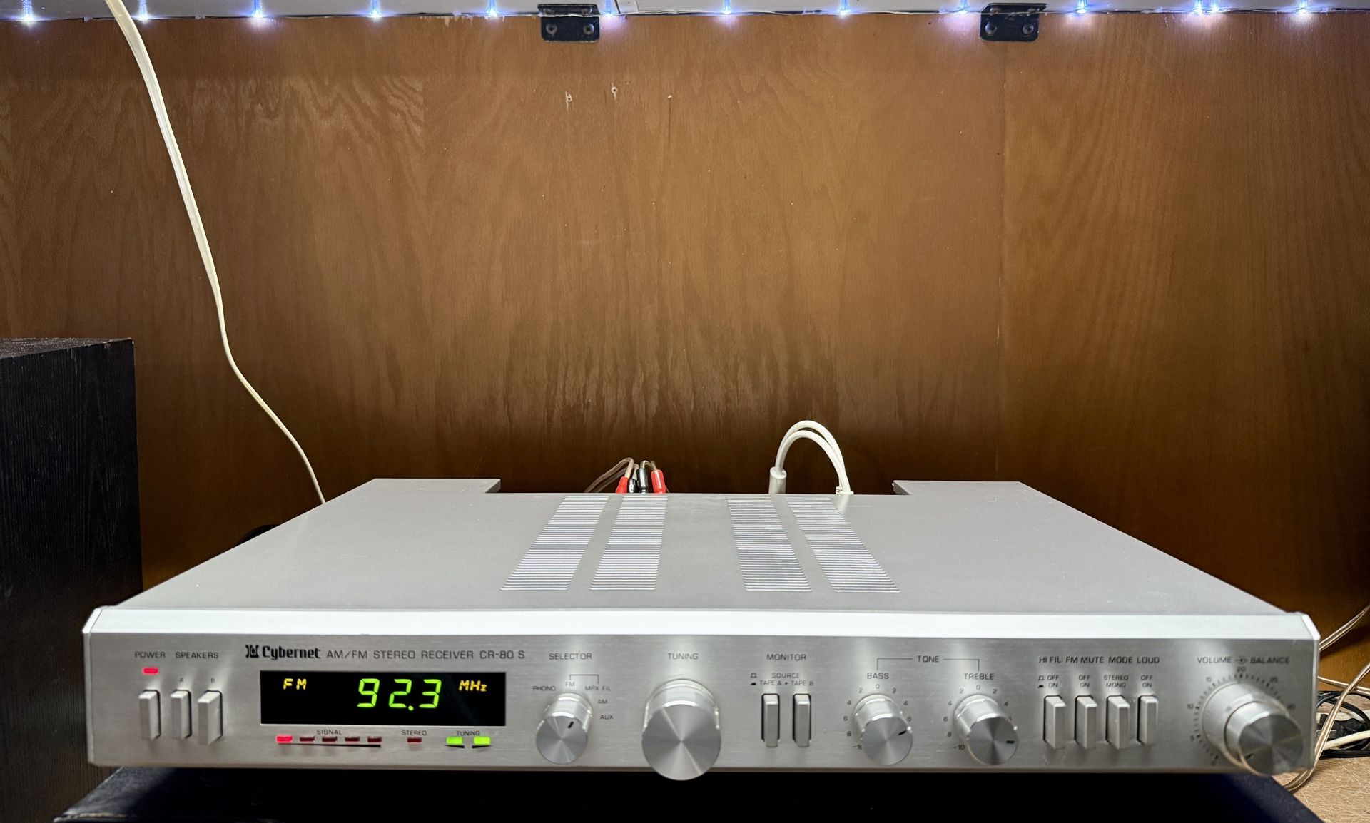 Cybernet cr 80s stereo receiver ( Rare )