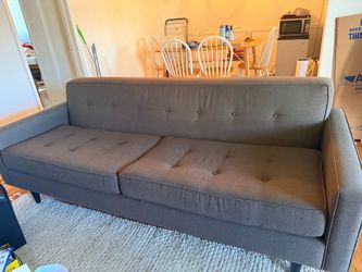 Brown couch