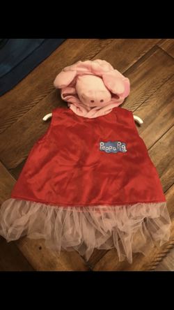2t Peppa pig costume new never used
