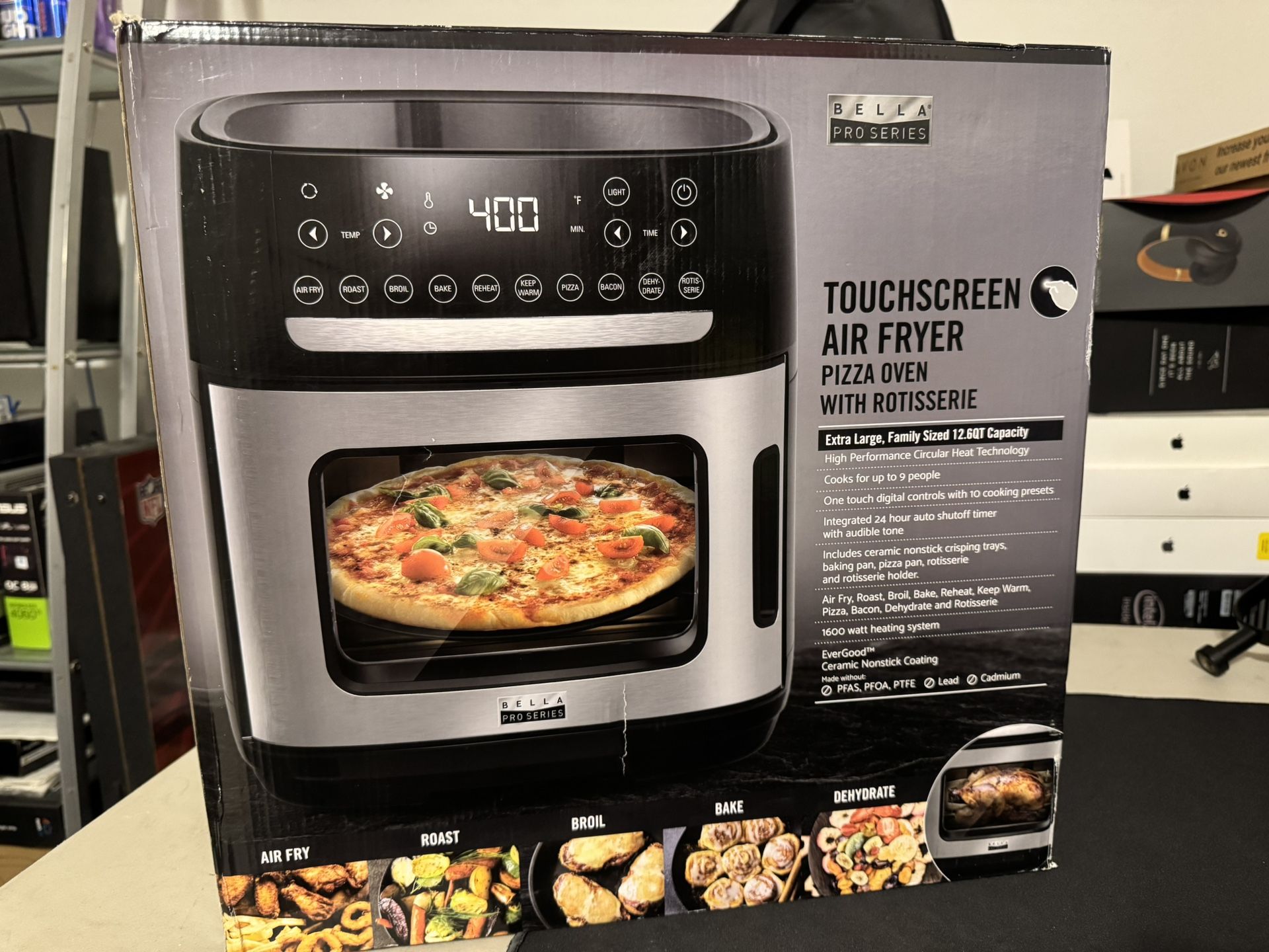 Bella Pro 12.6 qt. Touchscreen Air Fryer