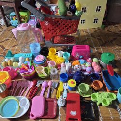 Juguetes de comida de cocina en excelente condiciones todo por $25 en Dallas oak cliff