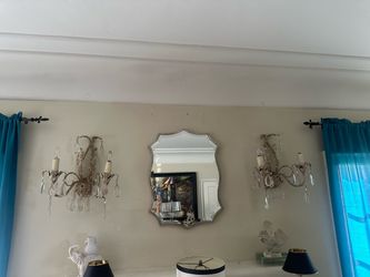 Vintage Uttermost Mirror with beveled border