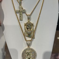 Religious Gold Filled Non Tarnish Necklaces 
