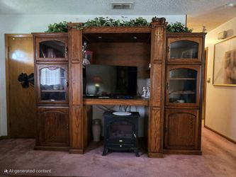Entertainment Center. 3 Pieces