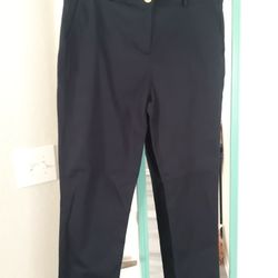 Mk Navy Blue Casual Pants, Use Once