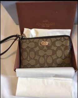 Coach wristlet
