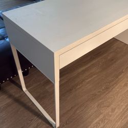 Ikea Desk Micke, white, 55 7/8x19 5/8 "