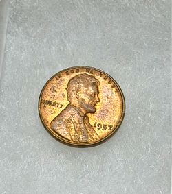 Beautiful 😍!! High Grade 1957 Lincoln Wheat Penny w/ Amazing Toning !