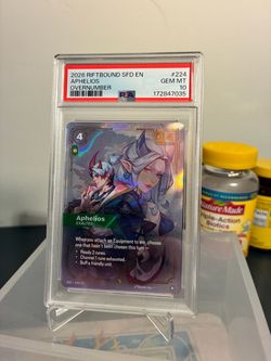 League Of Legends Aphelios Overnumbered PSA 10
