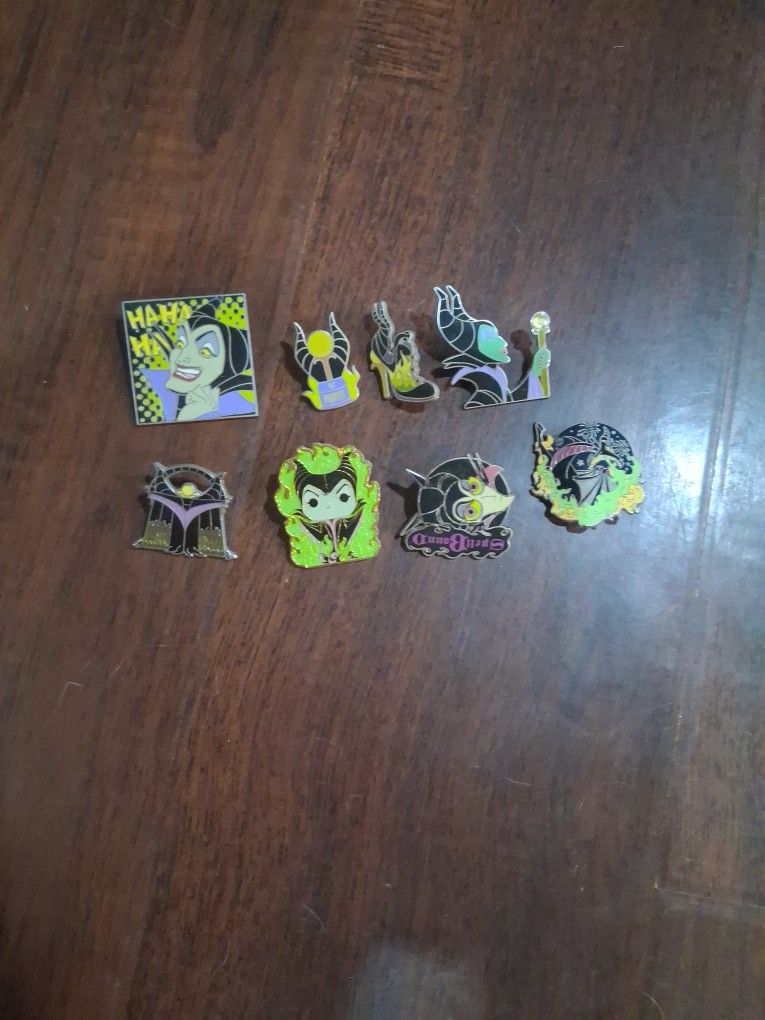 Lots Of Disney Maleficent Pins