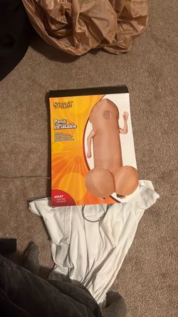 Inflatable adult costume