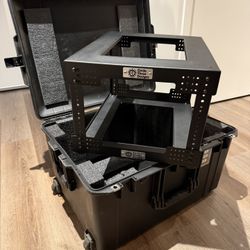 Circle Three - 6RU Fly Rack With Pelican Case