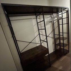 Closet Rack With Drawer