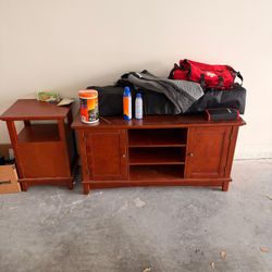 Side Table and TV Stand