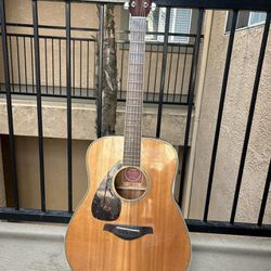 Left Handed Yamaha Guitar 
