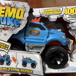 Demo Duke Crash Fix Transform Truck With 100 Phrases And Sounds Msrp $60 Brand New