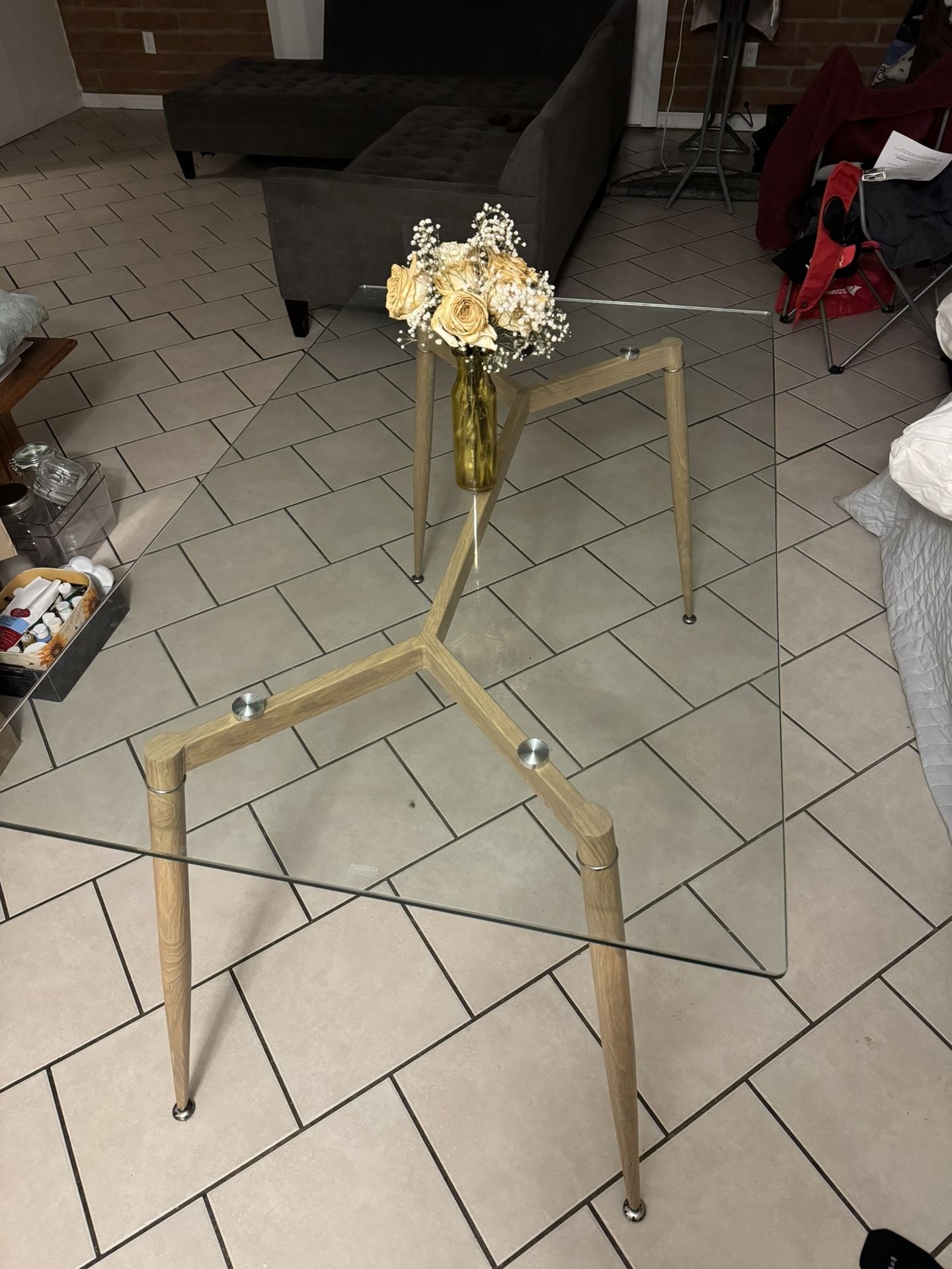 Glass Table For Sale