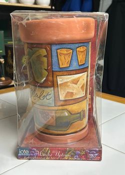 Jo!e Marche Uptown Terra Cotta Wine Chiller