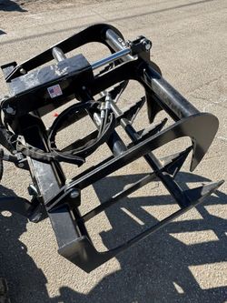 New 48 inch mini skid steer grapple bucket