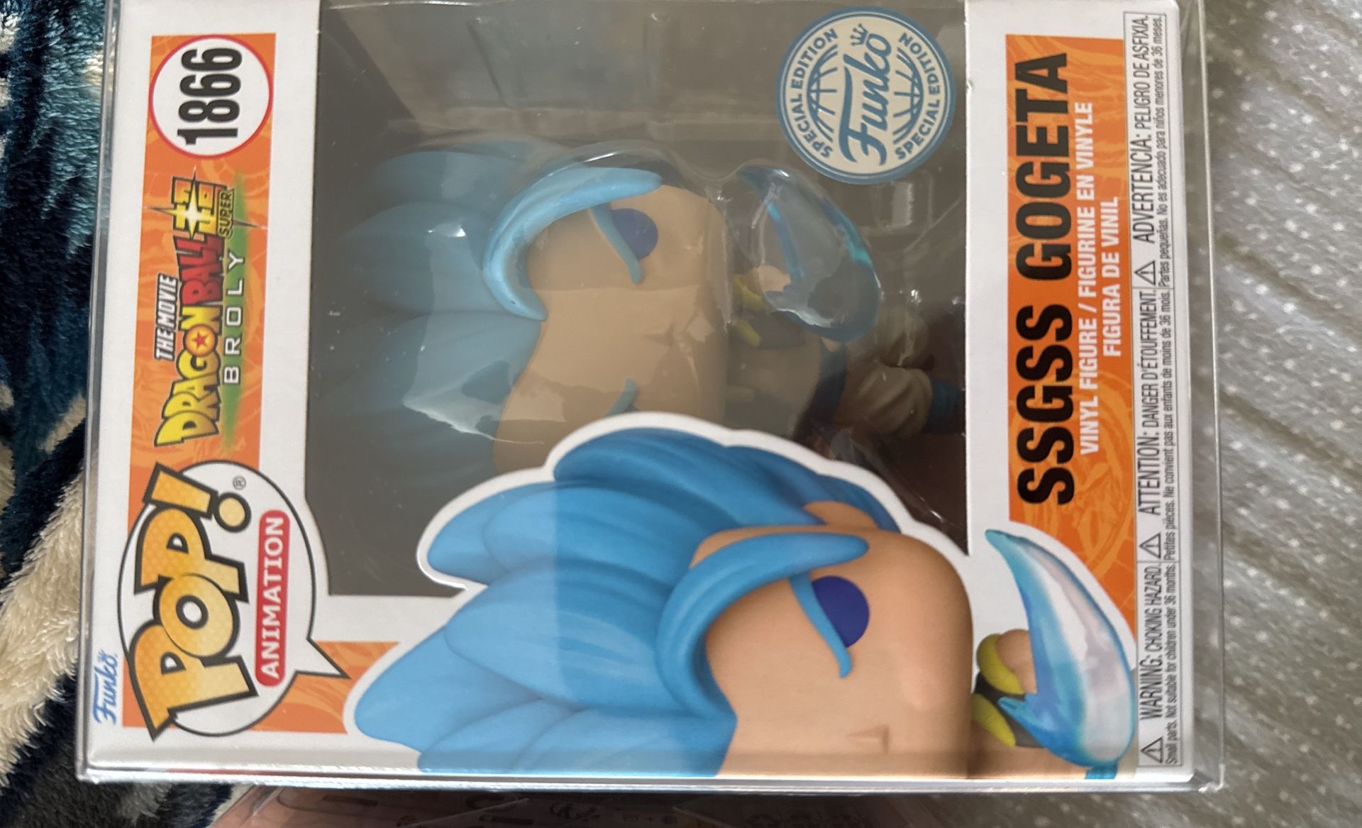 Funko Pop Gogeta Ssgss