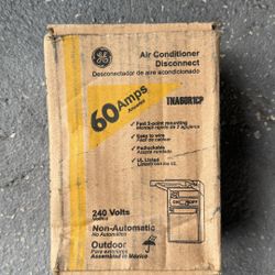 GE 60 Amp 240-Volt Non-Fuse AC Disconnect (x3)