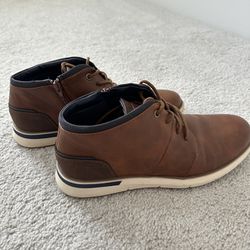 Steve Madden Chukka Zip Brown Boot - Size 10