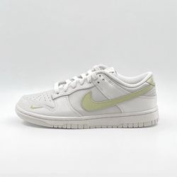 Women's Nike Dunk Low Shoes Sneakers - Phantom Bone Olive Aura - Size 7.5