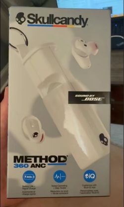 Skullcandy Method 360 ANC - Sound by bose, Brand New.