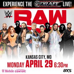WWE Monday Night Raw Tickets 4/29